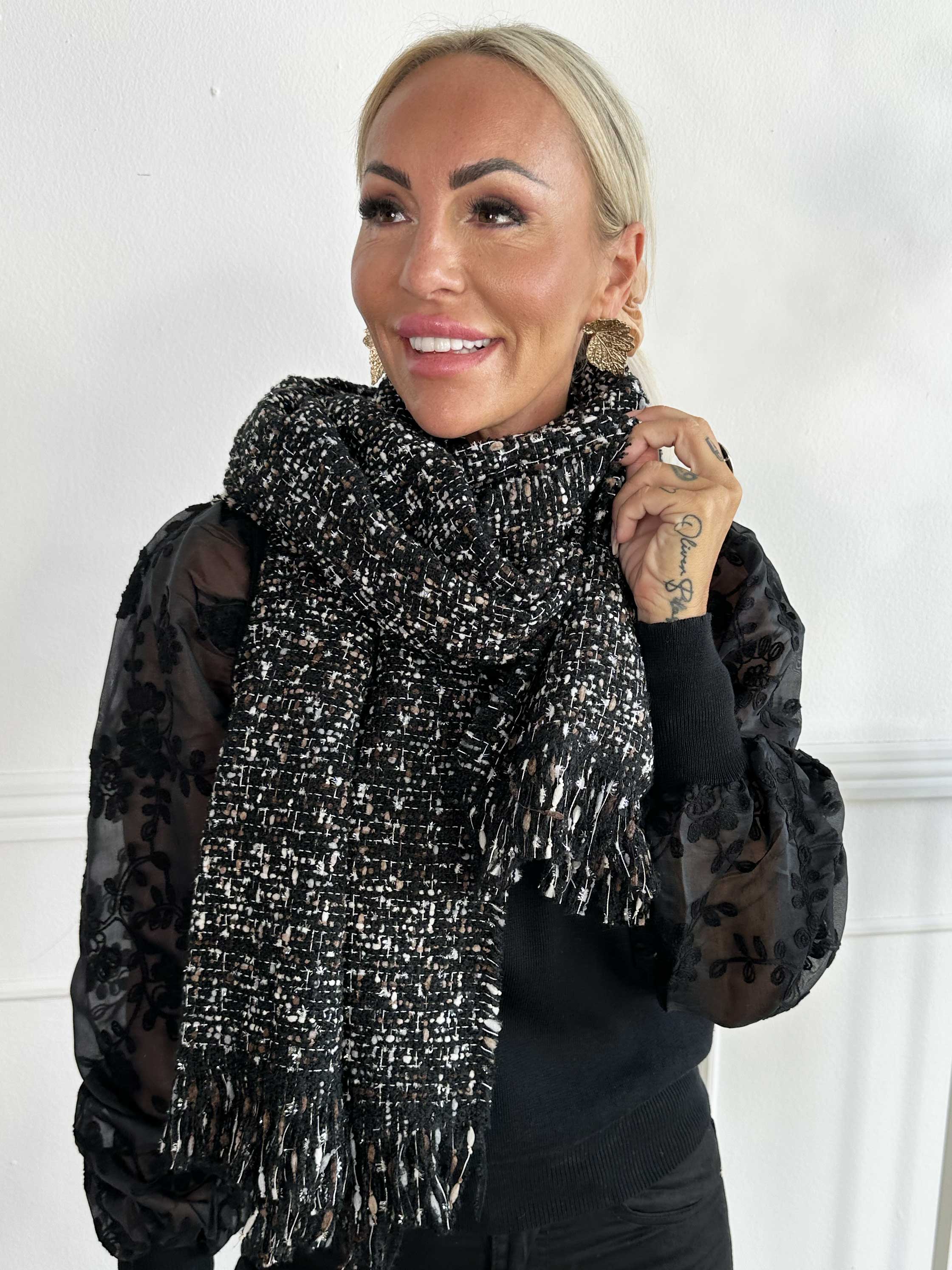 Junia - Lækkert stort og blødt tørklæde